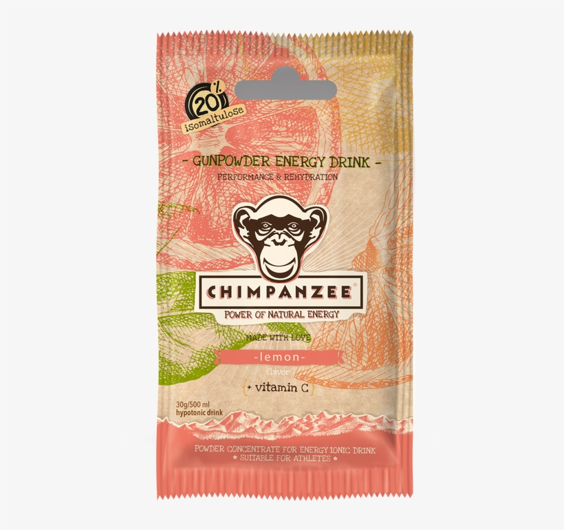 Chimpanzee® Gunpowder Is Energy And Rehydrating Ionic - Drink, transparent png download