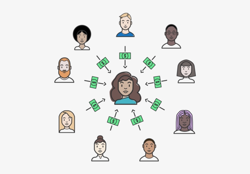 Cleaners Receive The Contributions Made By All Of Their - Cartoon, transparent png download