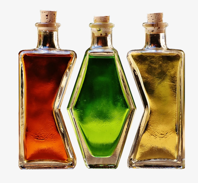 5th Edition Poisons - Glass Bottle, transparent png download