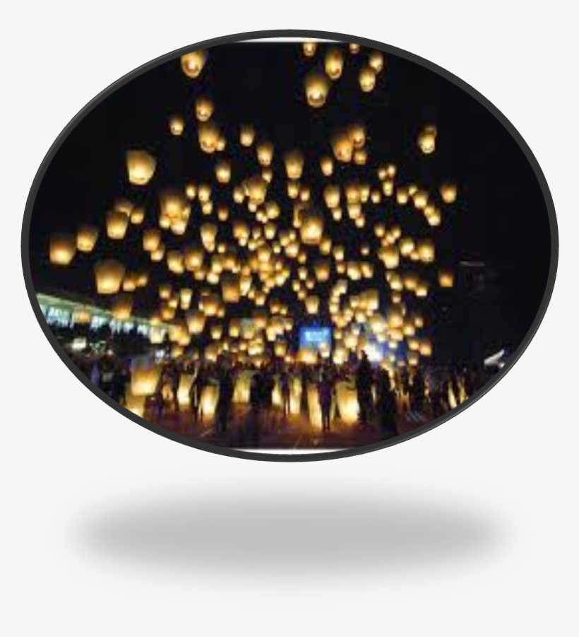 The Sky Lantern Has A Lot Of Merits Over Fireworks - Wedding, transparent png download