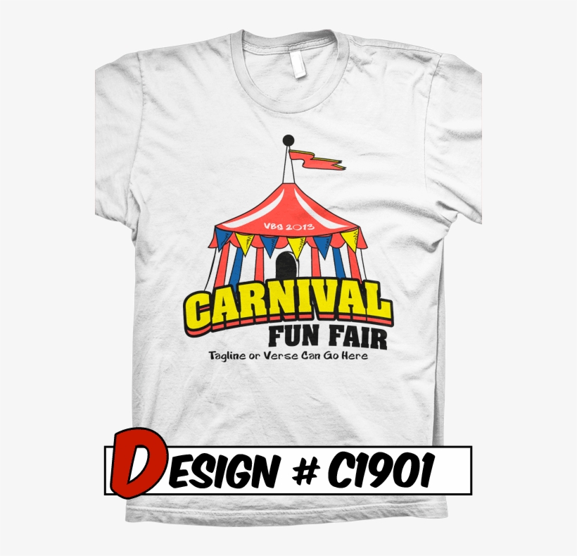 Carnival Vbs C1901 - T Shirt, transparent png download