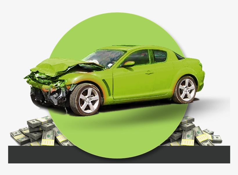 We Buy Junk Cars - Crash Car White Background, transparent png download