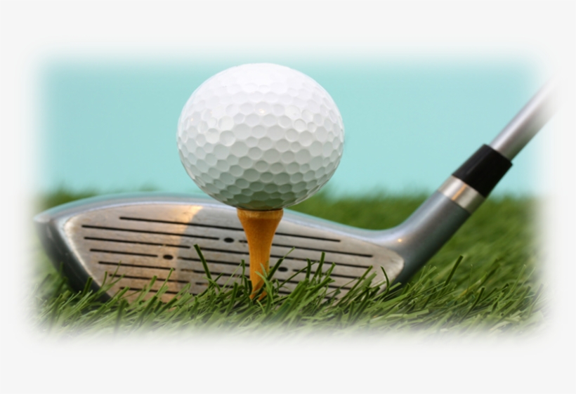 Golf Ball Sitting On A Tee, transparent png download