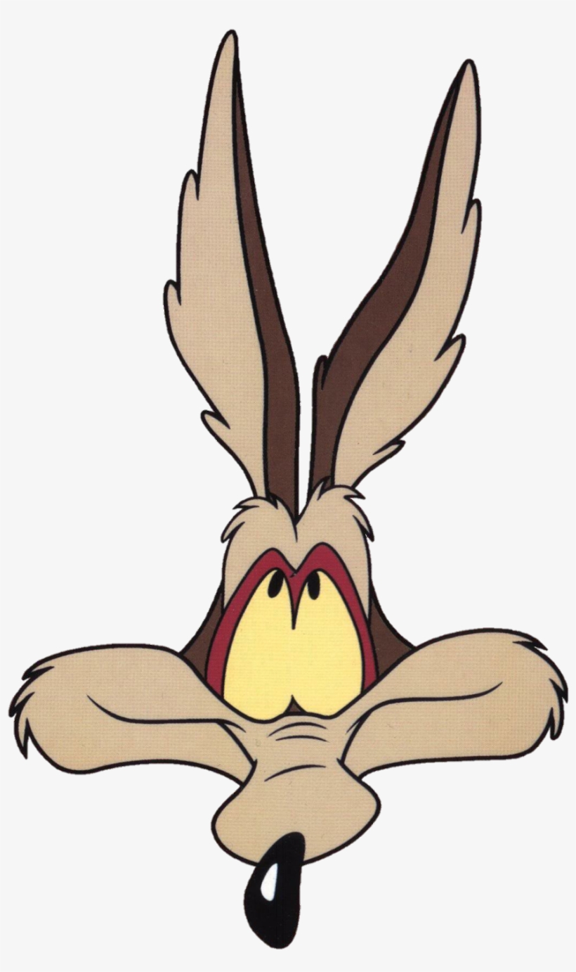 Wileecoyote Sticker - Wile E Coyote Head, transparent png download