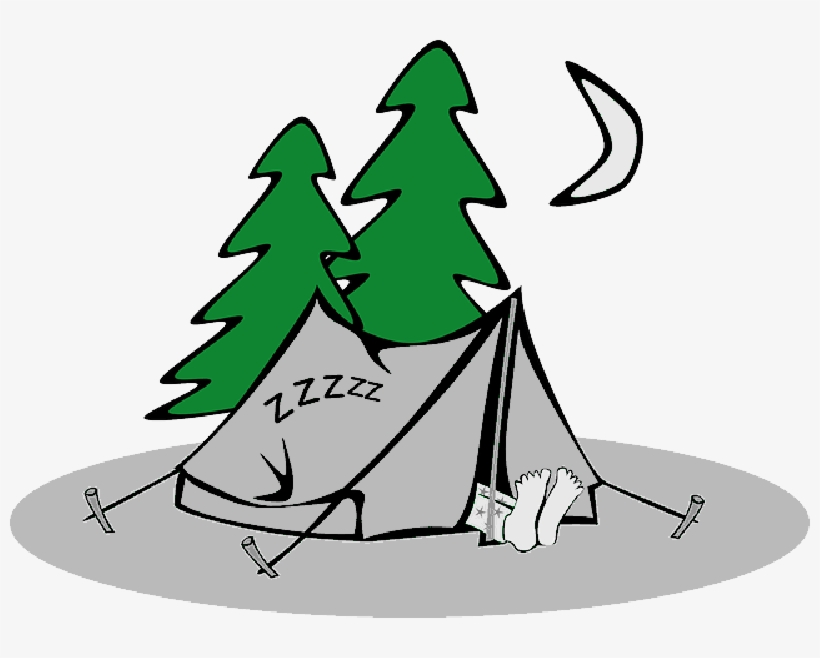 Cartoon Pictures Of People Sleeping Free Download Best - Going Camping Clipart, transparent png download