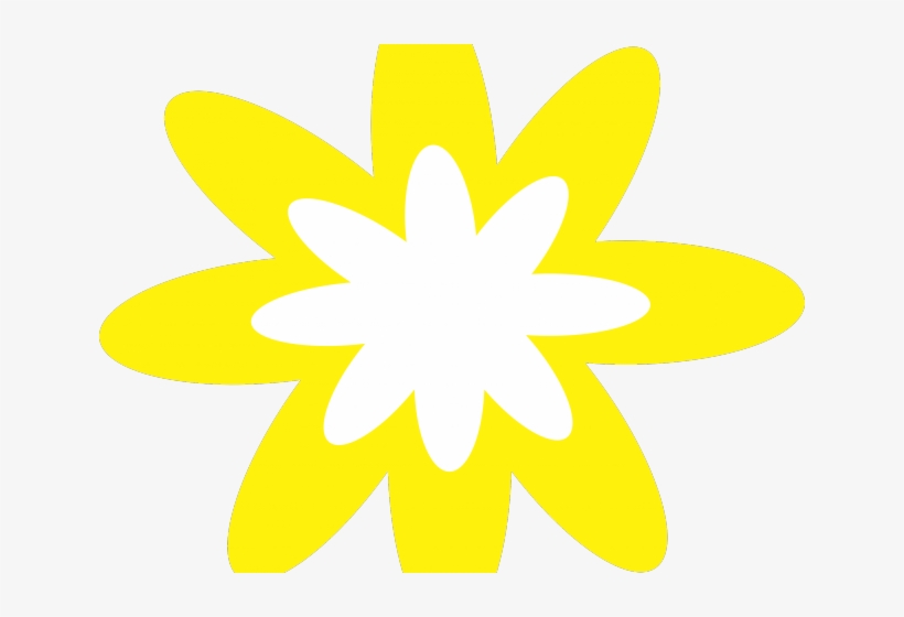 Yellow Flower Clipart Yellow Daisy - Sunflower, transparent png download