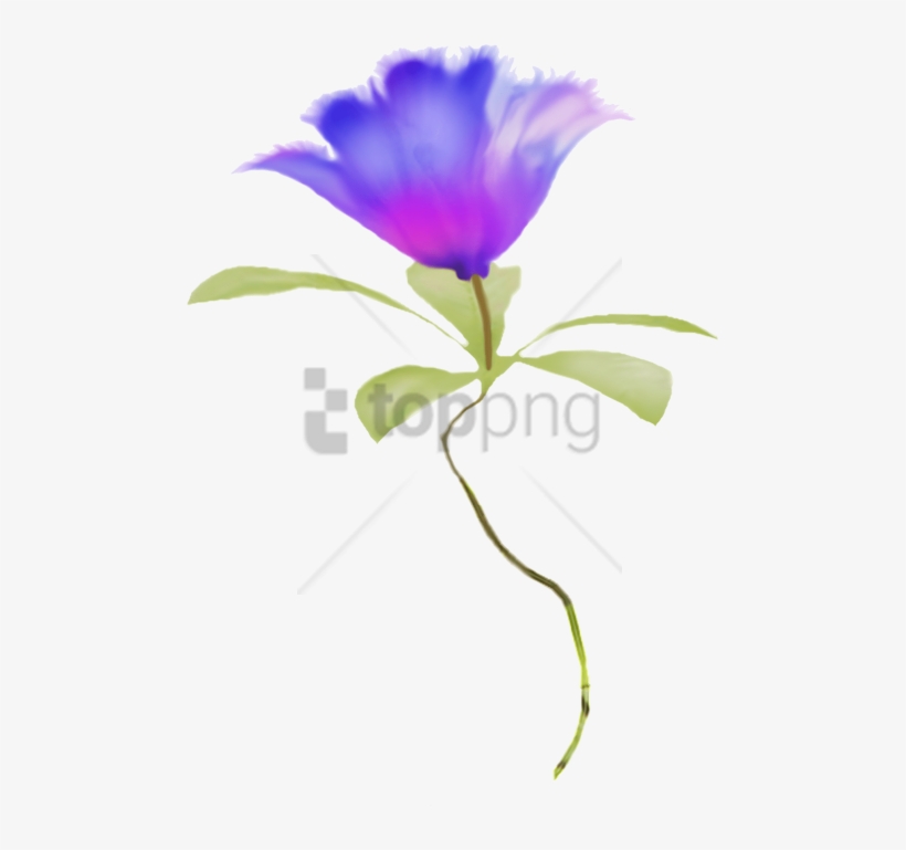 Free Png Watercolor Flower Blue Flowers Border Png Watercolor Transparent Background Border Flowers Transparent Png 481x6 Free Download On Nicepng