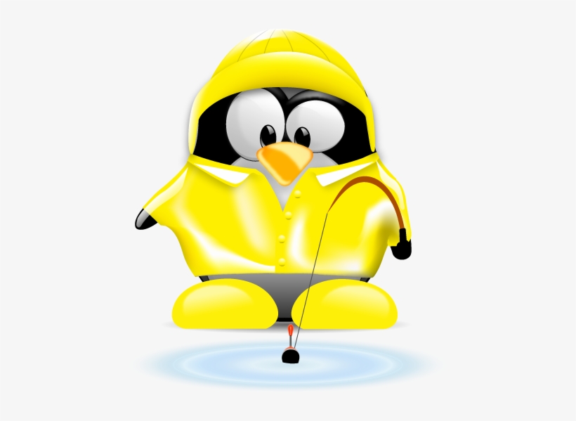 Tux Attentif - Penguin, transparent png download