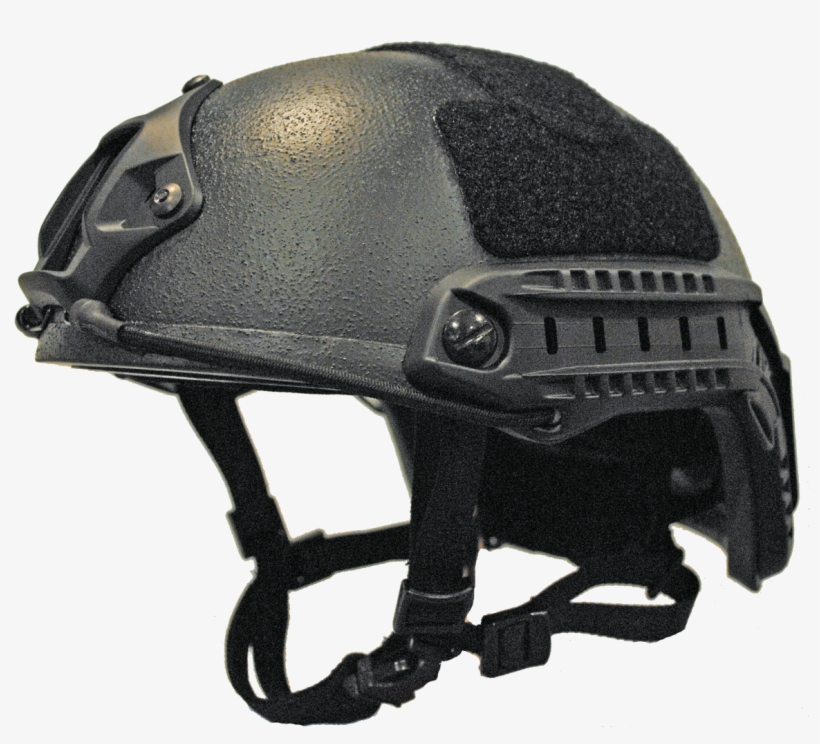Standard Ballistic Helmet Black - Helmet, transparent png download