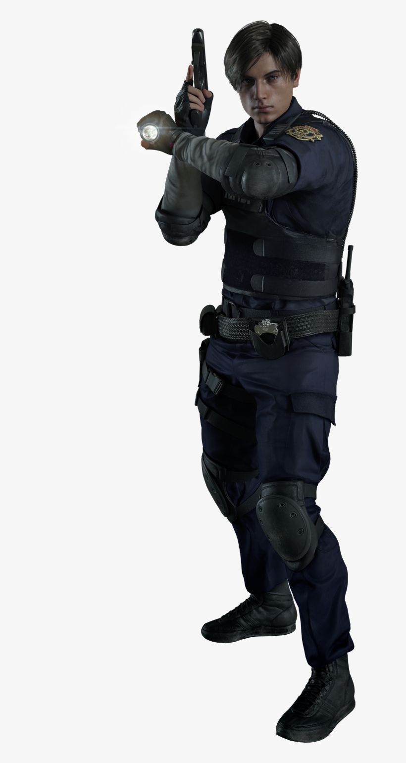 Resident Evil On Twitter - Resident Evil 2 Leon Png, transparent png download