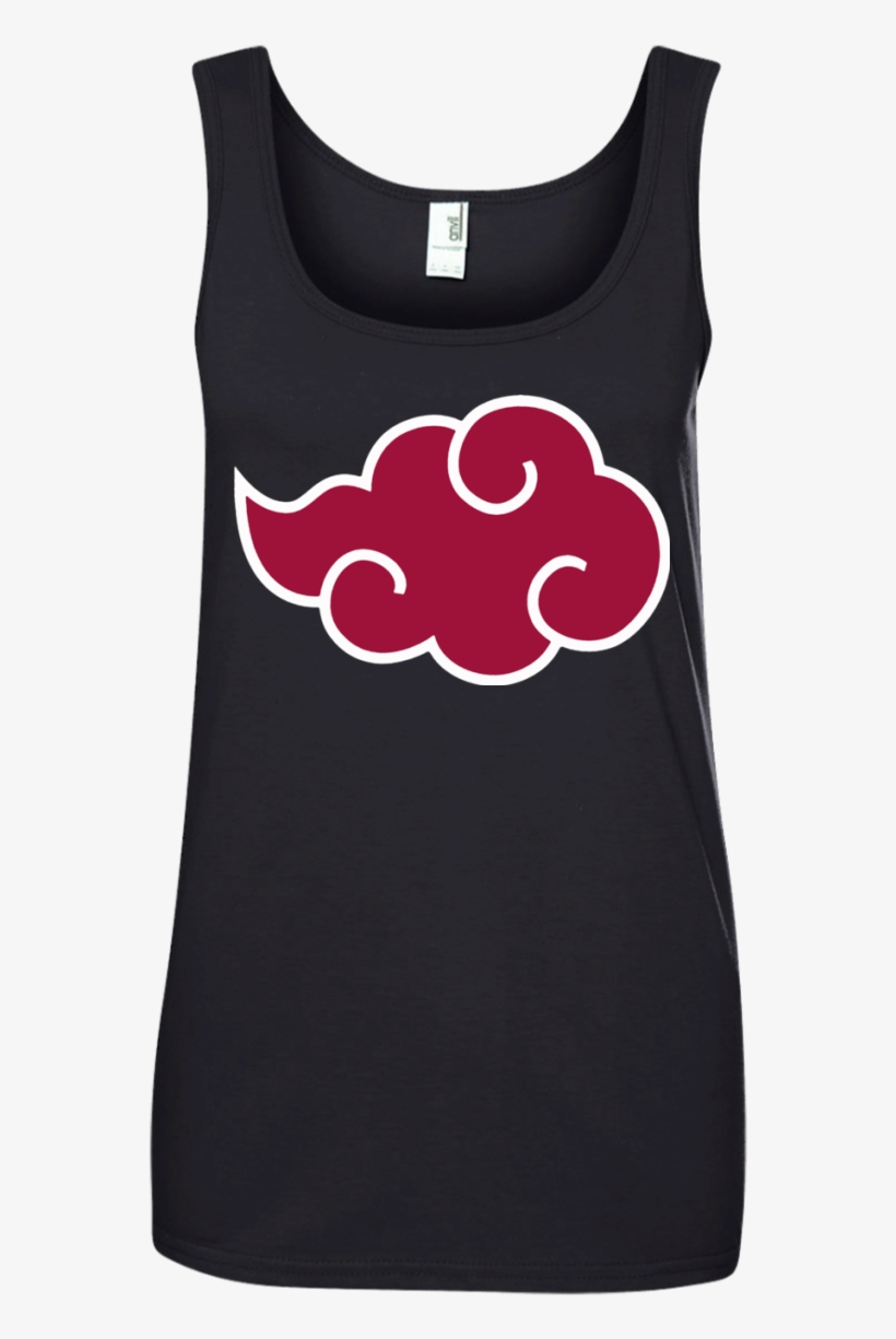 Naruto Ship Akatsuki Cloud Anti Leaf Black Pullover - Shirt, transparent png download