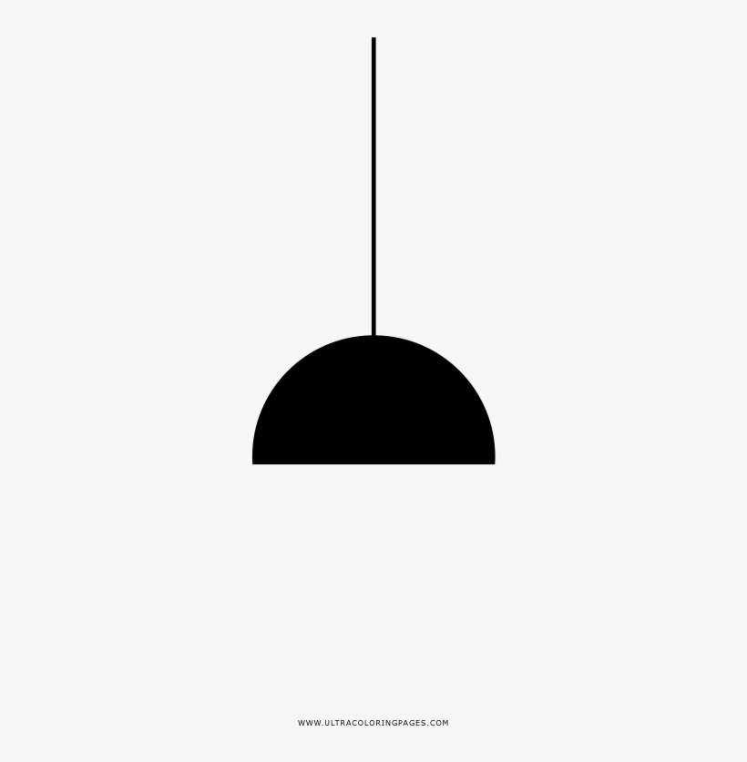 Chandelier Coloring Page - Arch, transparent png download