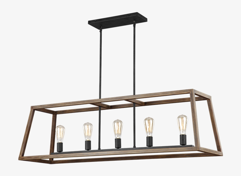 The Gannet 5 Light Island Chandelier By Feiss Exudes - Feiss Gannet, transparent png download