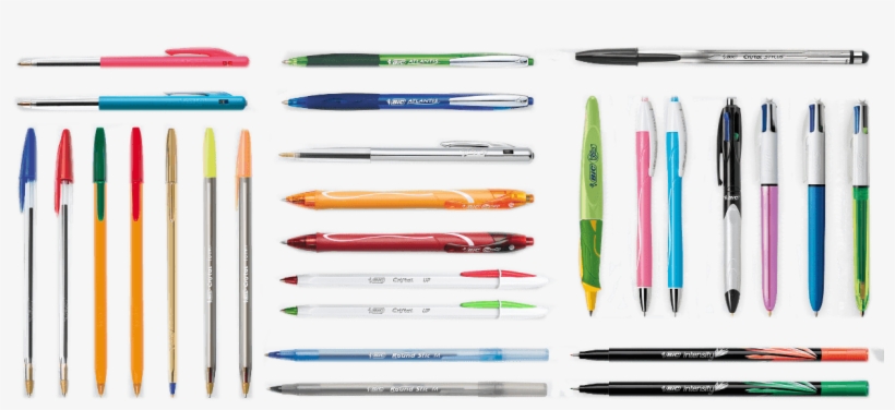 Bic Clic Medium Pens 60 Per Box - Canetas Bic De Graça 2019, transparent png download