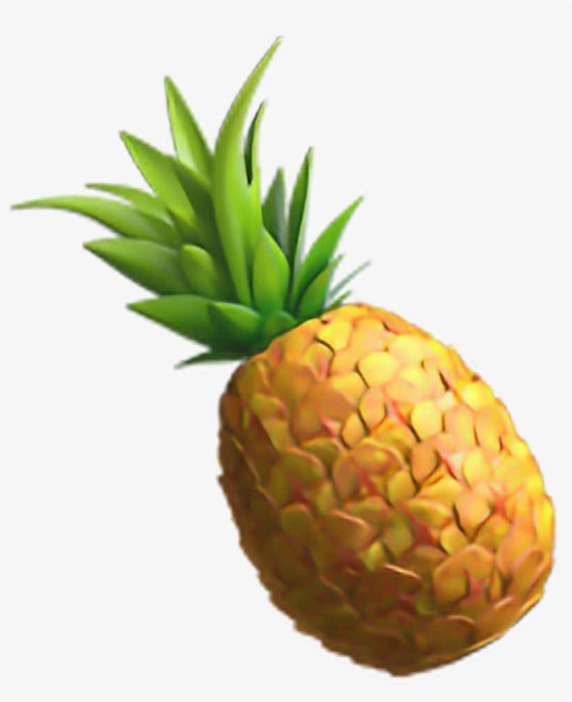 Emoji Sticker - Ananas Emoji, transparent png download