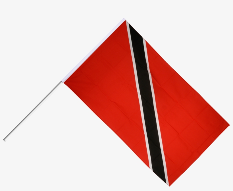 Bandiera Da Asta Trinidad E Tobago - Red Flag, transparent png download