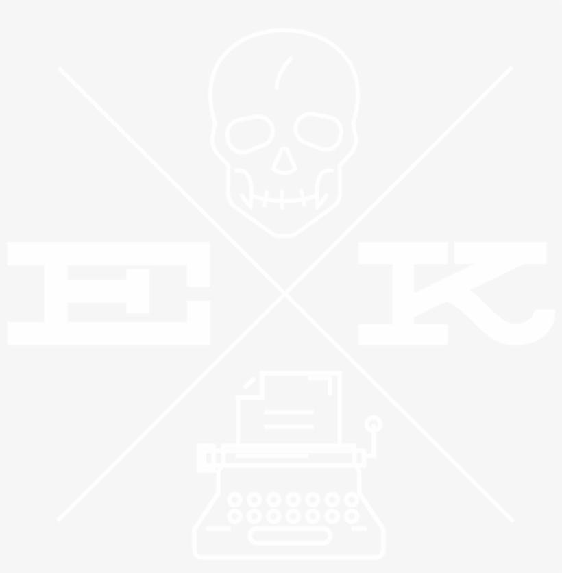 Ellie Alexander - Mystery Author - Skull, transparent png download