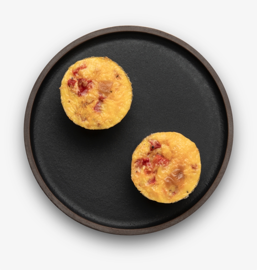 Red Pepper Egg Bites - Tostones, transparent png download