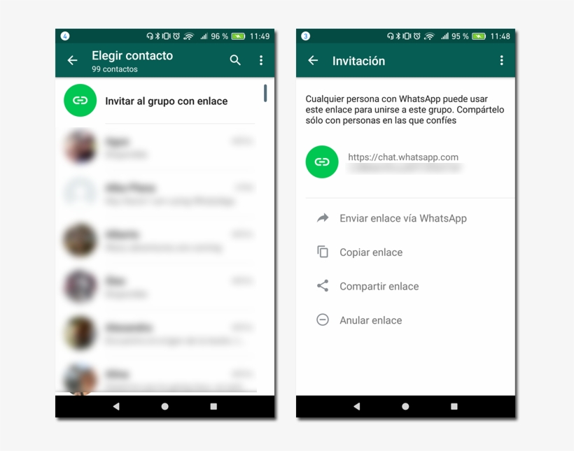 Pantallas Enlaces Grupos Whatsapp - Enviar Enlace De Grupo De Whatsapp, transparent png download