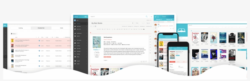 This Is A Cloud Software For Listing Books, Movies, - Libib, transparent png download