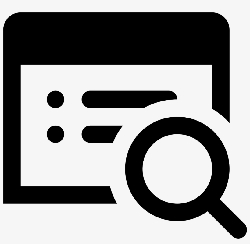 Search Property Icon - Sign, transparent png download