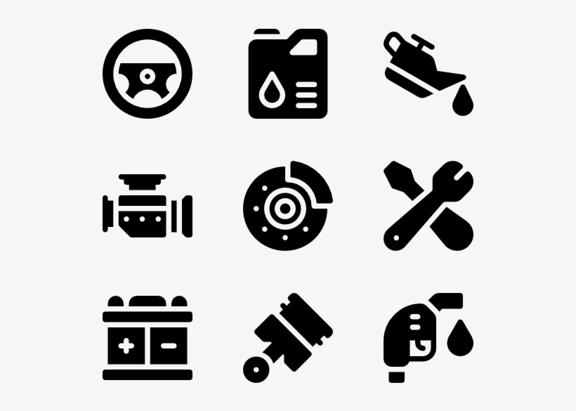 Car Garage - Buy Icon, transparent png download