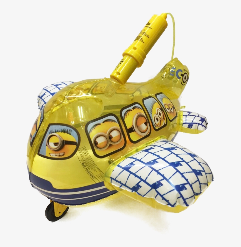 Minions Plane Lantern - Helicopter, transparent png download