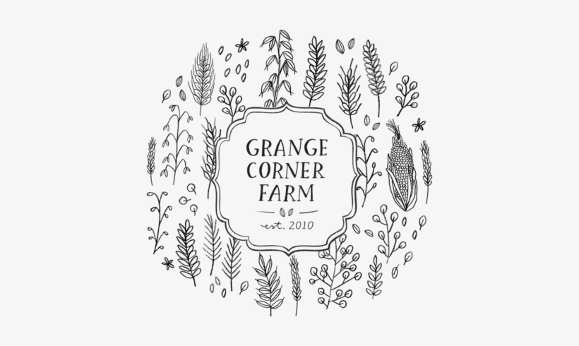 Garden Farm Logo Design Icon And Drawn Typography - Logo With Established Date, transparent png download
