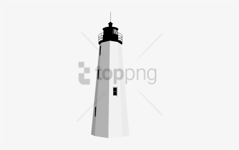 Free Png Black White Lighthouse Png Image With Transparent - Lighthouse, transparent png download