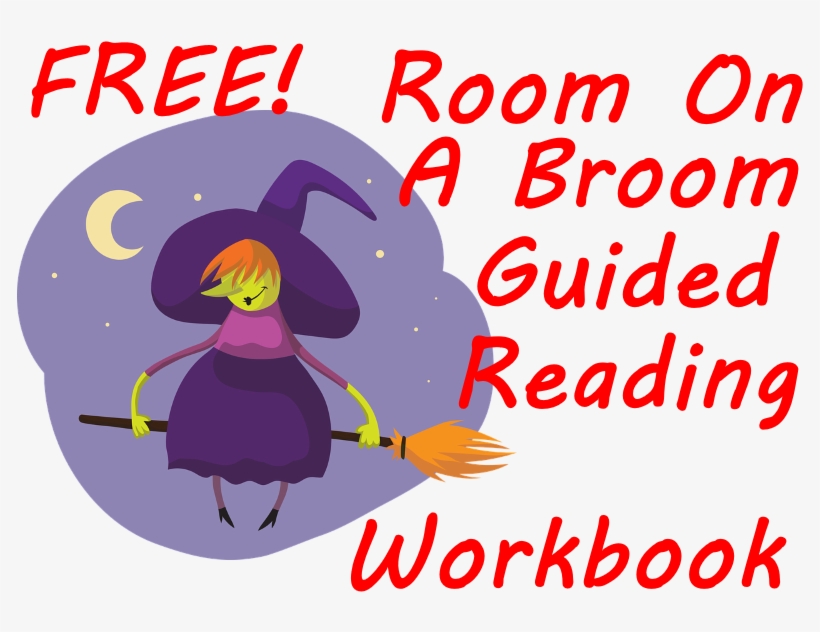 Free Room On The Broom Workbook - Cartoon, transparent png download