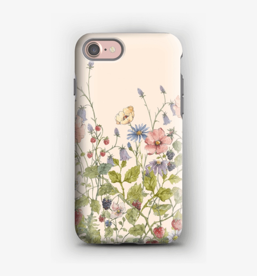 Wild Flowers Case Iphone 7 Tough - Retina Display, transparent png download
