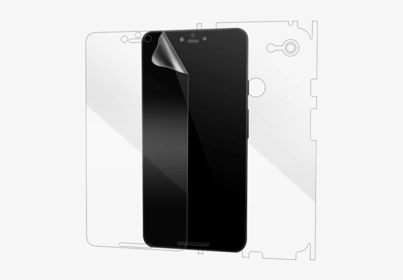 Google Pixel 3 Xl Screen Protector - Smartphone, transparent png download