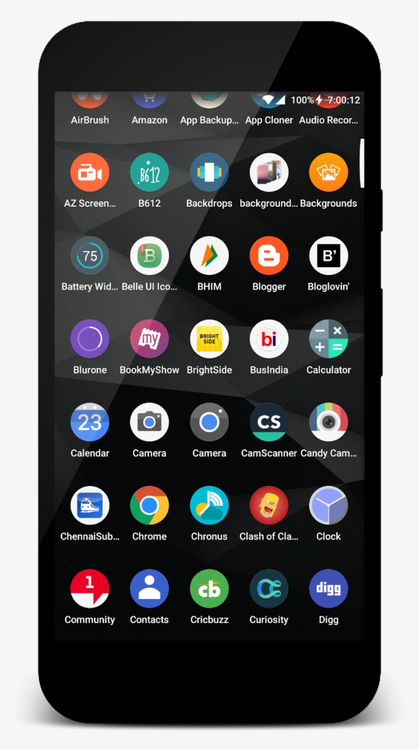 Icon Pack Best Packs For Android Besticonpacksforandroid - Iphone, transparent png download