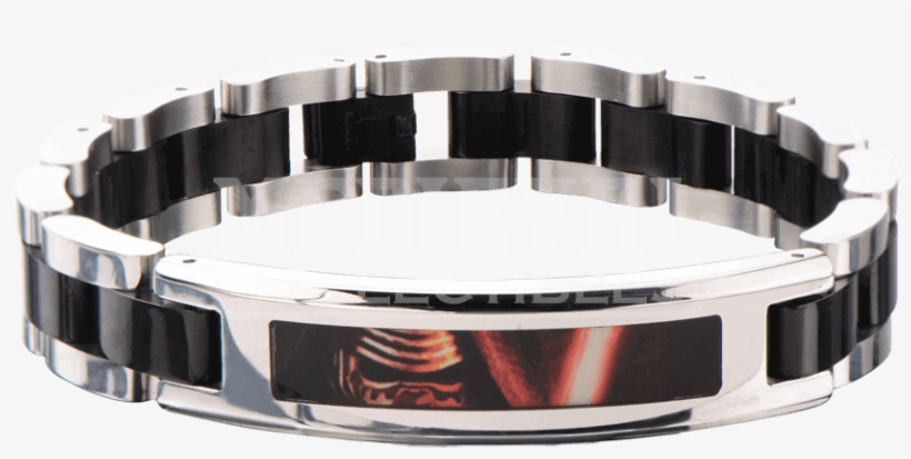 Force Awakens Kylo Ren Black Link Bracelet - Bracelet, transparent png download