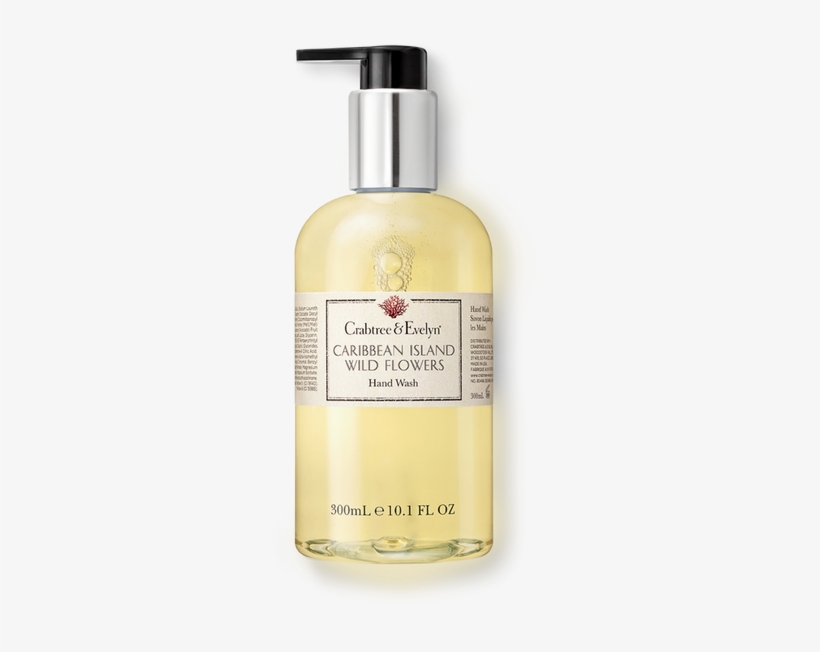 Crabtree & Evelyn - Caribbean Island Wild Flowers Hand Wash, transparent png download