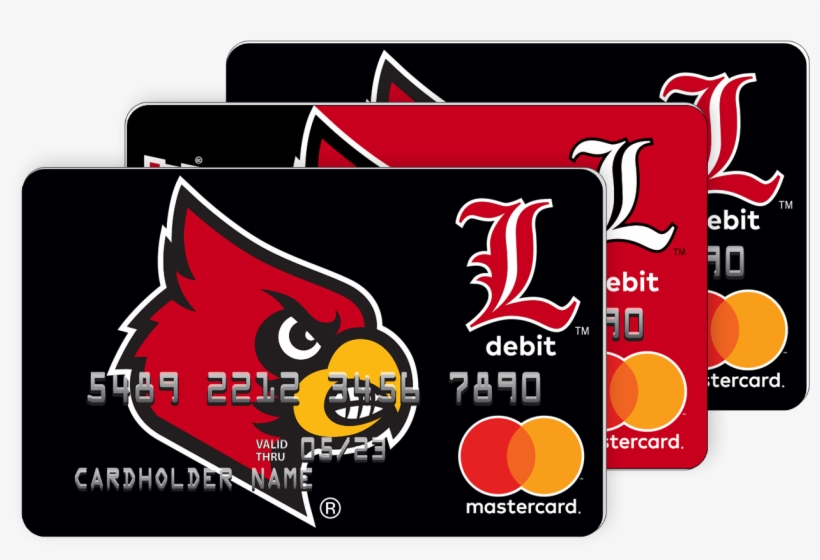 Louisville Cardinals Fancard Prepaid Mastercard Group - Graphic Design, transparent png download