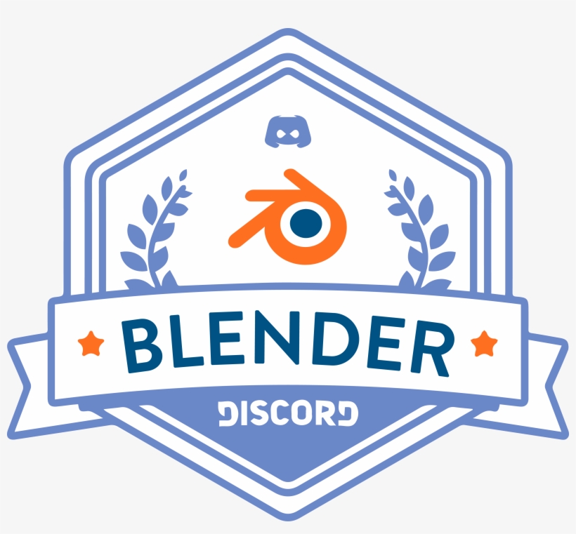 Blenderlogo Blue - Discord Hypesquad Logo, transparent png download