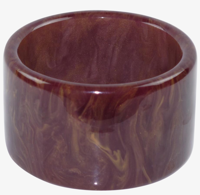 Bakelite Bracelet Bangle Purple Stardust Marble Extra - Bangle, transparent png download
