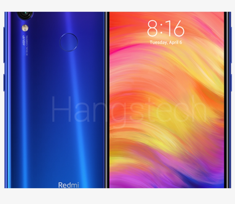 Redmi Note 7 Pro, transparent png download