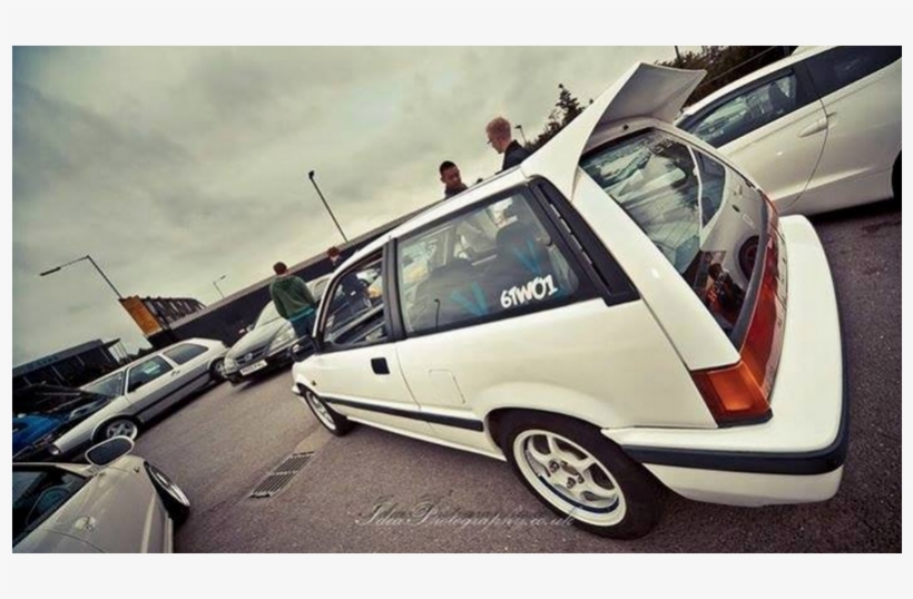 Osaka Jdm E-at Civic Devil Wing In Either Frp Or Carbon - Renault 5 Alpine, transparent png download