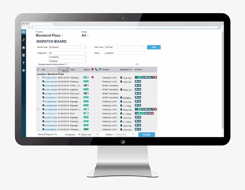 Facilities Management - Computer Monitor, transparent png download