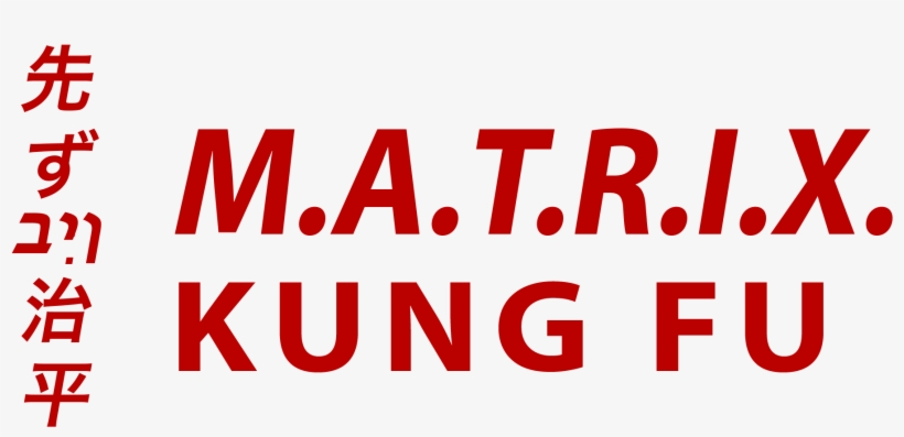 M - A - T - R - I - X - Kung Fu Program - Graphic Design, transparent png download