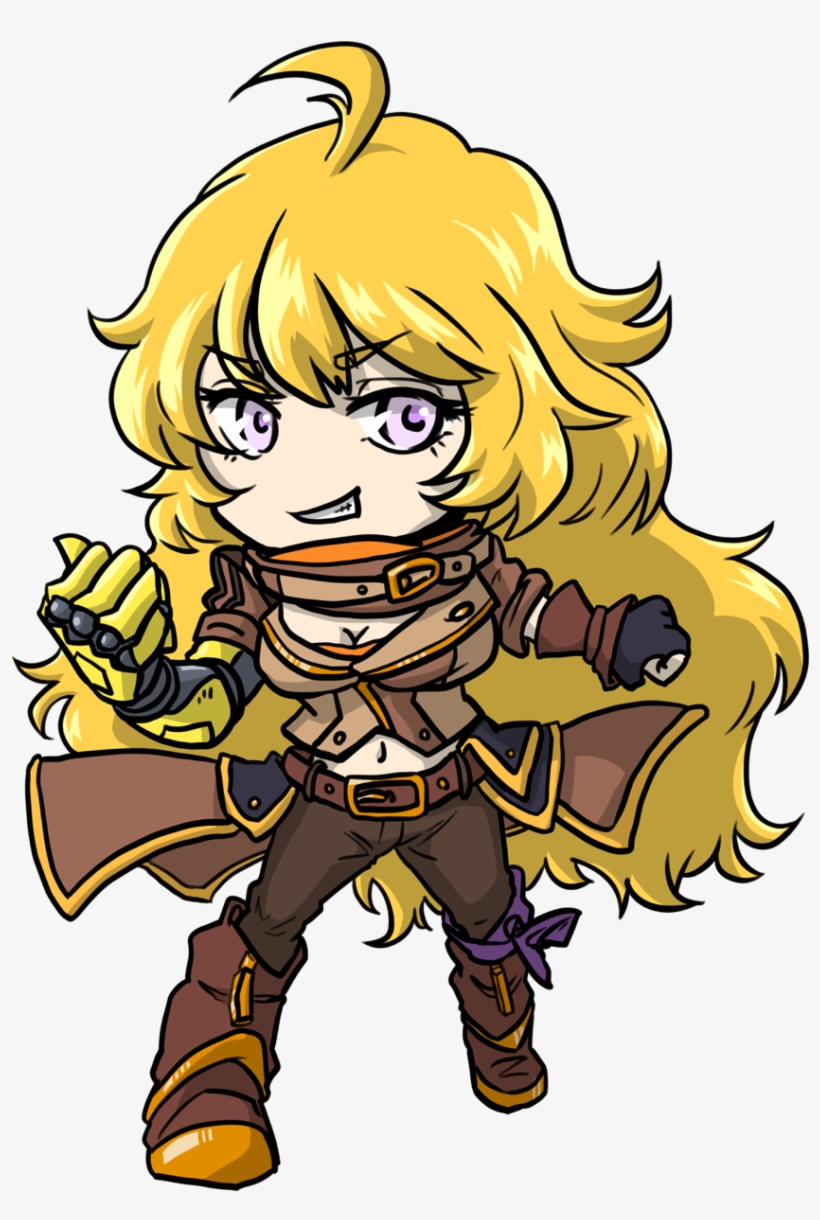 Yang Xiao Long Rwby - Cartoon, transparent png download