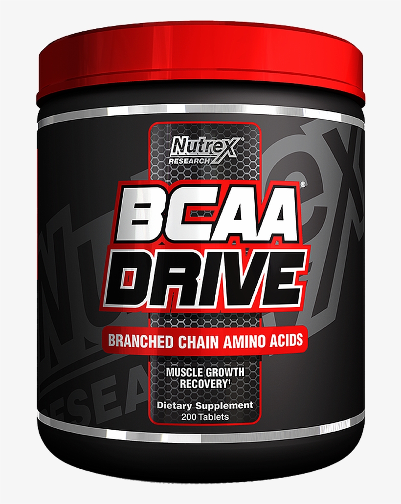 Bcaa Drive 200 Tabs Nutrex, transparent png download