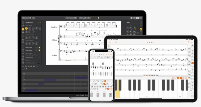 Stave'n'tabs On Macbook, - Multimedia Software, transparent png download