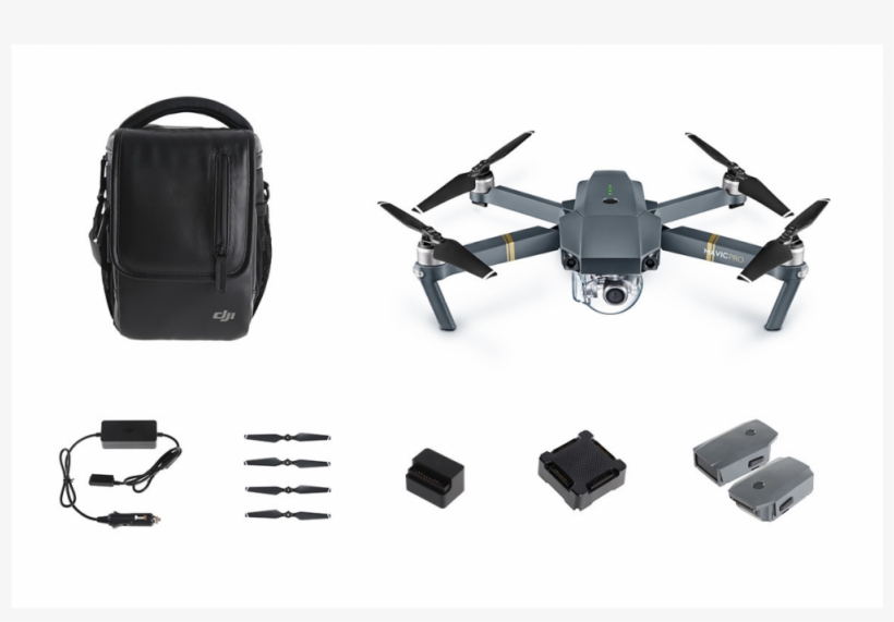 Квадрокоптер Dji Mavic Pro Combo - Dji Mavic Pro Goggles, transparent png download