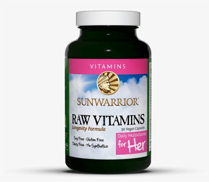 Sunwarrior Raw Vitamins For Her, transparent png download
