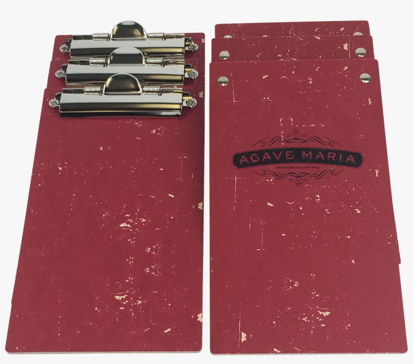 Red Distressed Clipboard Menu W/logo - Roof Rack, transparent png download