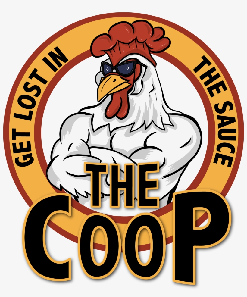The Coop Logo Design On Behance - Rooster, transparent png download