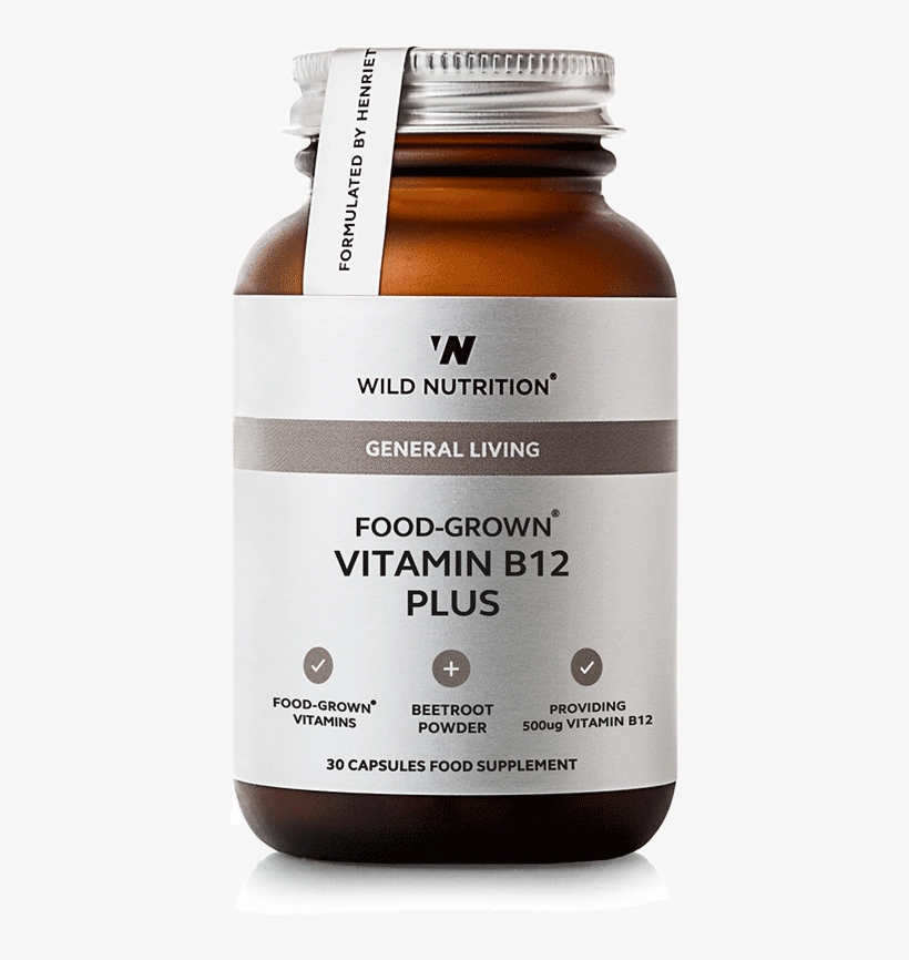 Vitamin B12 Plus Supplements Available At Press London - Food Grown Magnesium, transparent png download